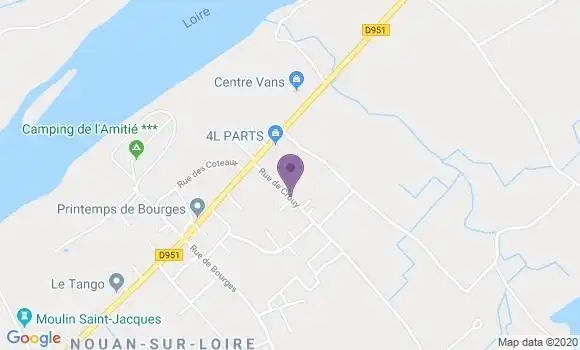 Localisation Crouy sur Cosson Bp - 41220