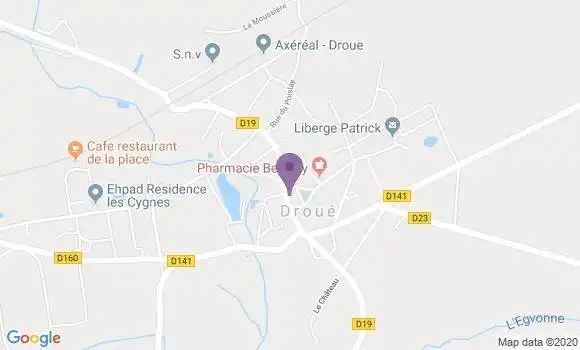 Localisation Droue Bp - 41270