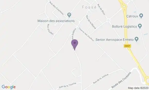 Localisation Fosse Bp - 41330