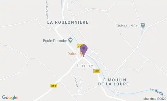 Localisation Lunay Bp - 41360