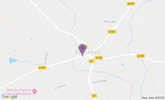 Localisation Mesland Ap - 41150