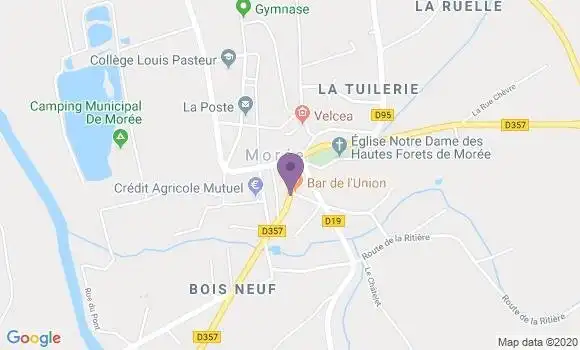 Localisation Moree Bp - 41160