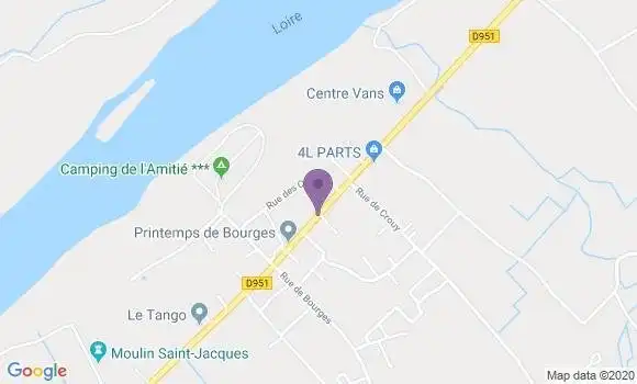 Localisation Saint Laurent Nouan Bp - 41220
