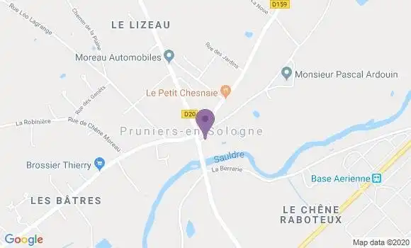 Localisation Pruniers En Sologne Bp - 41200
