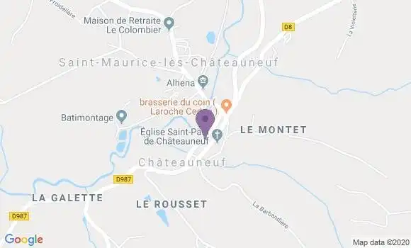 Localisation Saint Martin des Bois Ap - 41800