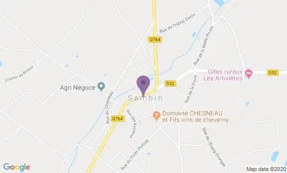 Localisation Sambin Ap - 41120