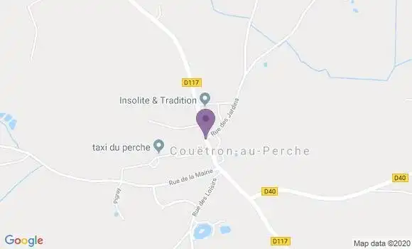 Localisation Souday Ap - 41170