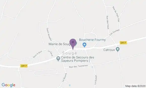 Localisation Souge Ap - 41800