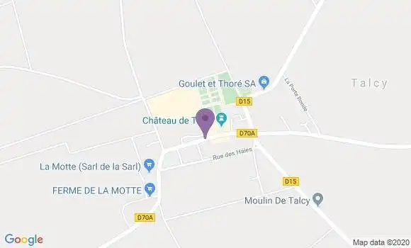 Localisation Talcy Ap - 41370