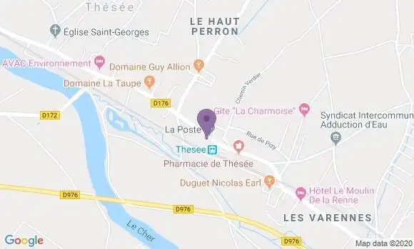 Localisation Thesee Bp - 41140