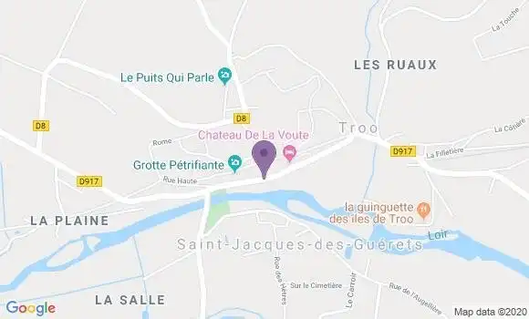 Localisation Troo Bp - 41800