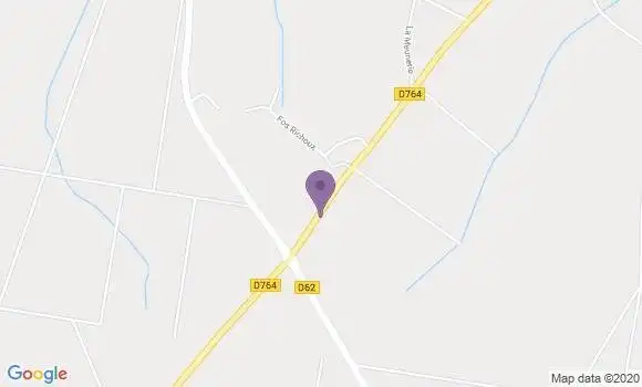 Localisation Vallieres les Grandes Ap - 41400