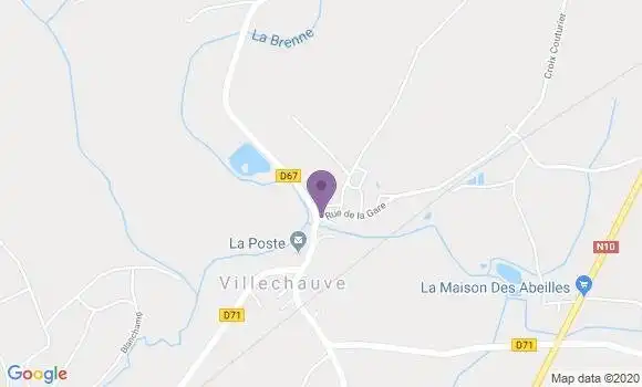 Localisation Villechauve Ap - 41310