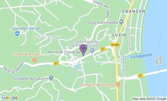 Localisation Chavanay Bp - 42410