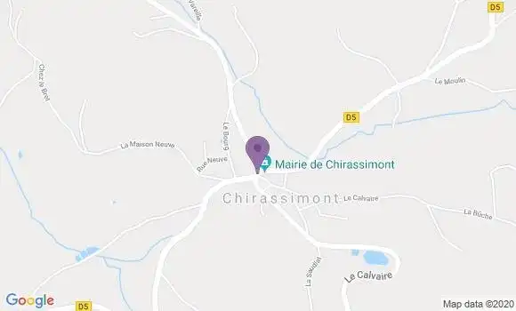 Localisation Chirassimont Ap - 42114