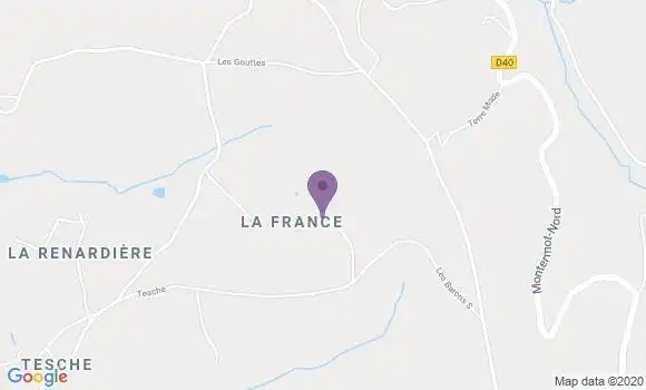 Localisation Coutouvre Bp - 42460