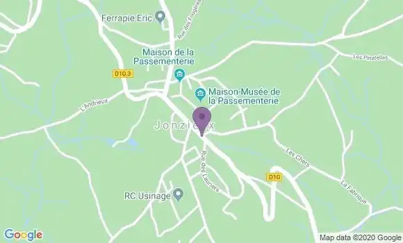 Localisation Jonzieux Ap - 42660