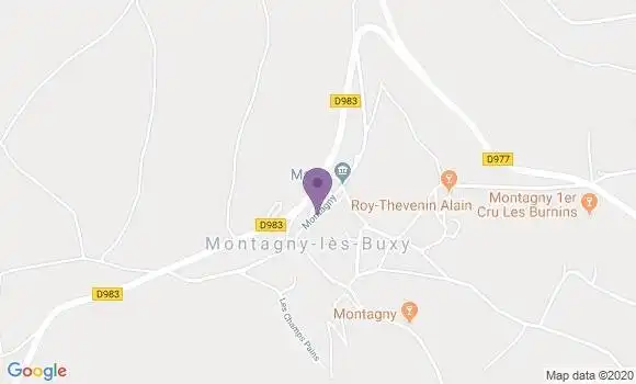 Localisation Montagny Bp - 42840