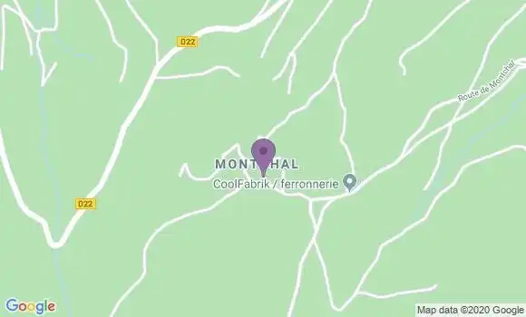 Localisation Montchal Ap - 42360