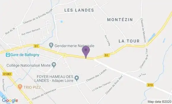 Localisation Neronde Bp - 42510