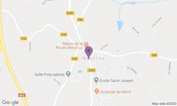 Localisation Neulise Bp - 42590