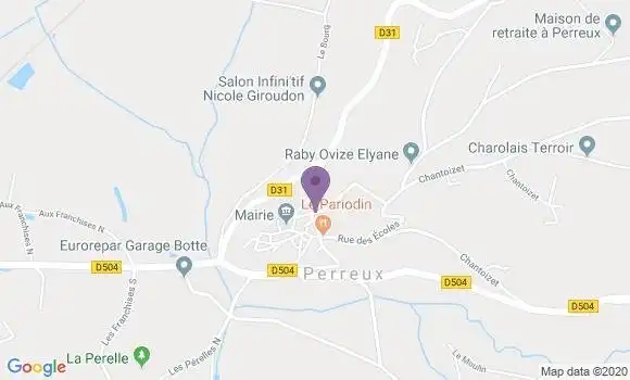 Localisation Perreux Ap - 42120