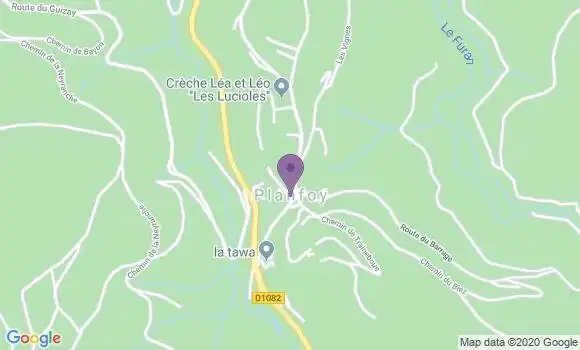 Localisation Planfoy Ap - 42660