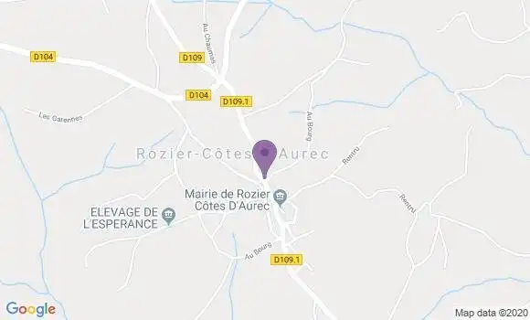 Localisation Rozier Cotes D