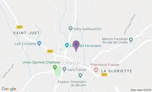 Localisation Saint Appolinard Ap - 42520