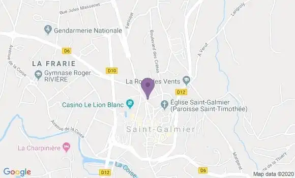 Localisation Saint Galmier - 42330