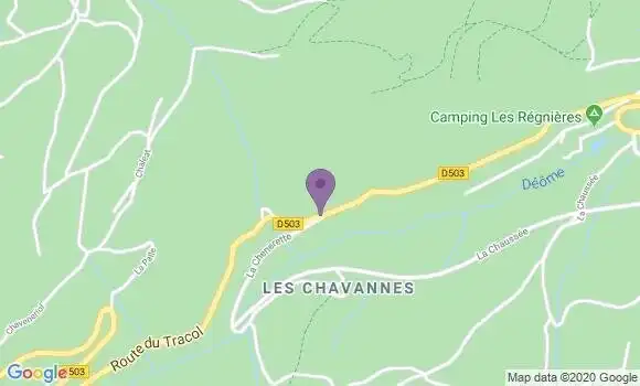 Localisation Saint Regis du Coin Ap - 42660