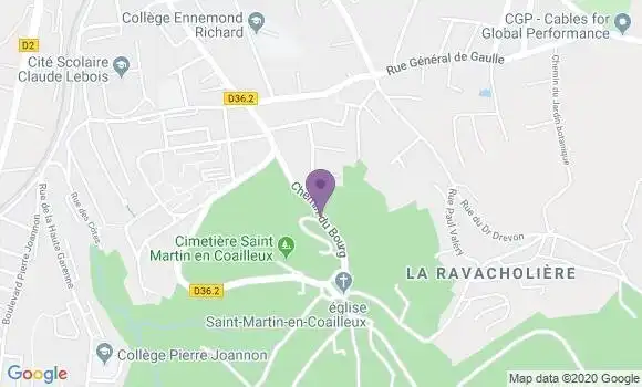 Localisation La Valla En Gier Ap - 42131