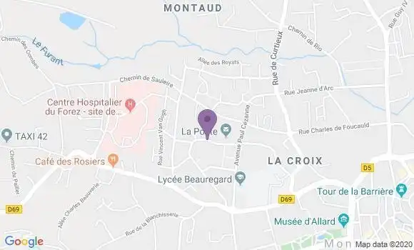 Localisation Montbrison C Ap - 42600