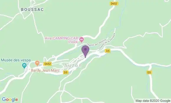 Localisation Auzon Bp - 43390