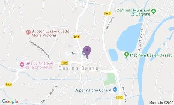 Localisation Bas En Basset Bp - 43210