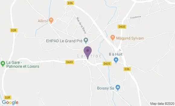 Localisation Lantriac Bp - 43260