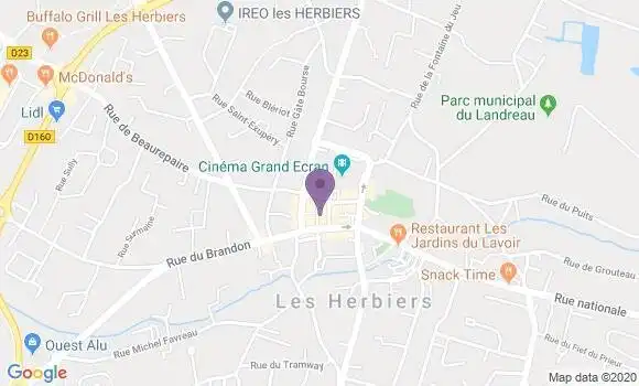Localisation Lavoute sur Loire Bp - 43800