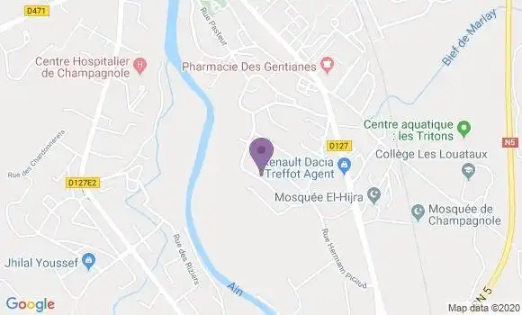 Localisation Pinols Ap - 43300