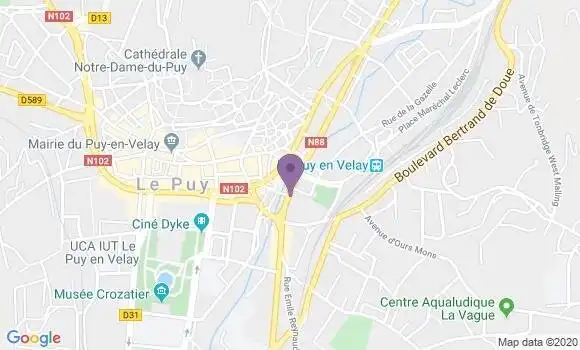 Localisation Le Puy En Velay - 43000