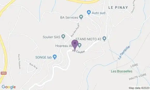 Localisation Saint Ferreol d