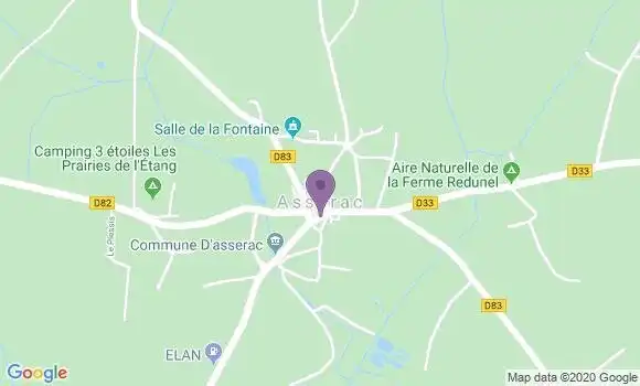 Localisation Asserac Bp - 44410