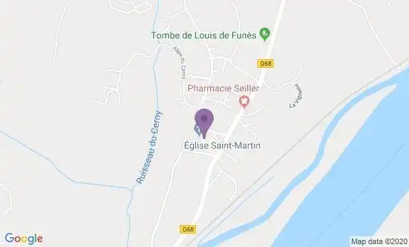 Localisation Le Cellier - 44850