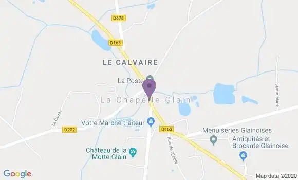 Localisation La Chapelle Glain Bp - 44670