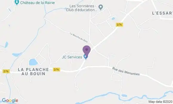 Localisation La Chevroliere Bp - 44118