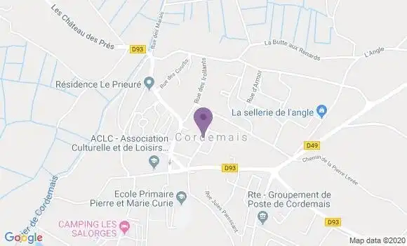 Localisation Cordemais Bp - 44360