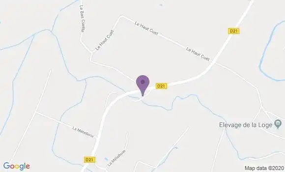 Localisation Couffe Bp - 44521