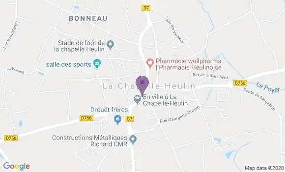 Localisation Haute Goulaine Bp - 44115