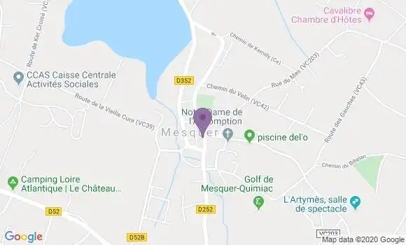Localisation Mesquer Ap - 44420