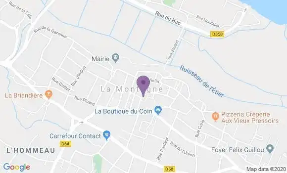 Localisation La Montagne Bp - 44620
