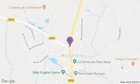 Localisation Mouzillon Bp - 44330